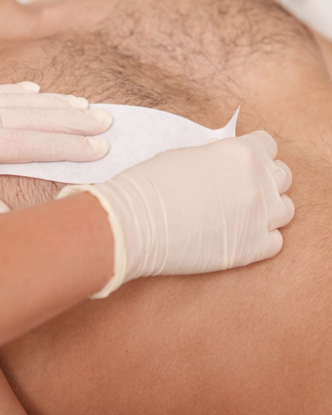 Men waxing